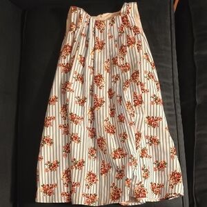 Chasing Fireflies Floral Striped Kids Dress